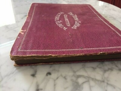 The Three Caftels cigarettes picture photo album 100 slots British Make  England