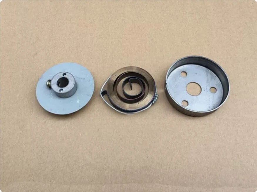 Conjunto de resorte helicoidal de retorno de alimentación de pluma de taladro universal cubierta de asiento de resorte