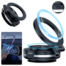 Electric Vacuum Magnetic Suction Car Phone Mount 360° Rotation Phone Holder