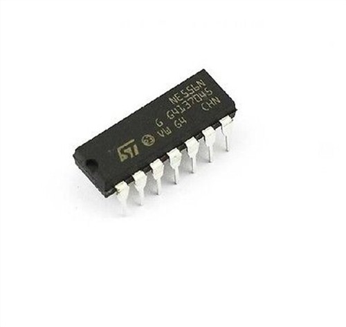 10Pcs NE556N NE556 556 Dual Bipolar Timer Ic New fc - Foto 2 di 2