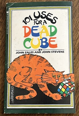 #ad 101 USES FOR A DEAD CUBE By John Stevens amp; John Zales *Good Condition* $39.99