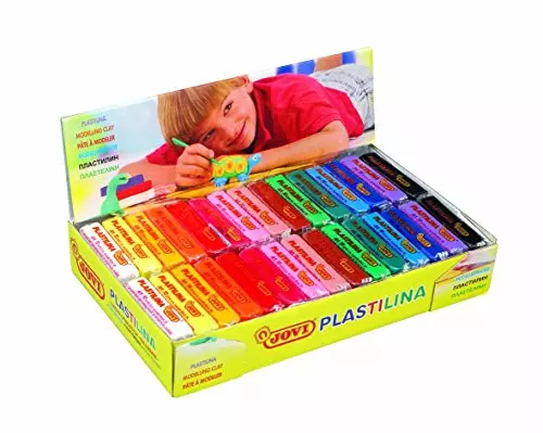 Pepy Plastilina Reusable and Non-Drying Modeling Clay; Set of 24