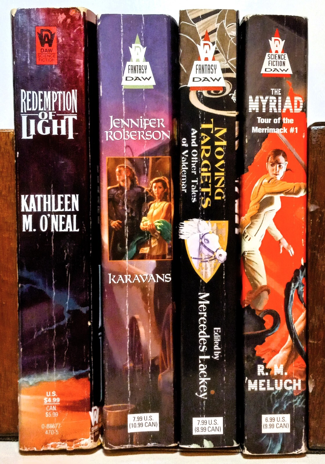 Lot of 4 DAW; Sci-FI & Fantasy (PB)