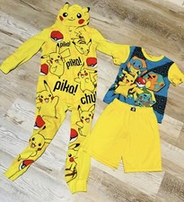 Pok mon Pajama Set Size 6/8 Three Pieces Total