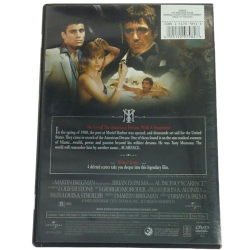 Scarface DVD 2006 Al Pacino - Picture 2 of 3