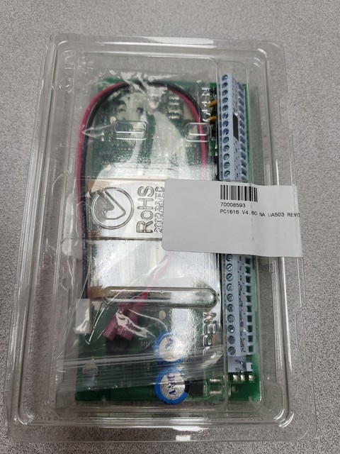 DSC PC1616 V4.60 PowerSeries 6-16 Zone Hybrid Alarm PC1616PCB (Board Only) DSC PC1616 V4.60 PowerSeries 6-16 Zone Hybrid Alarm PC1616PCB (Board Only)
