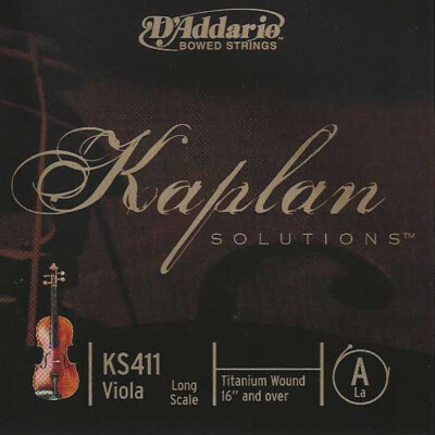 D'Addario Kaplan Forza Serie Viola Einzelsaiten KS411 A - verschiedene