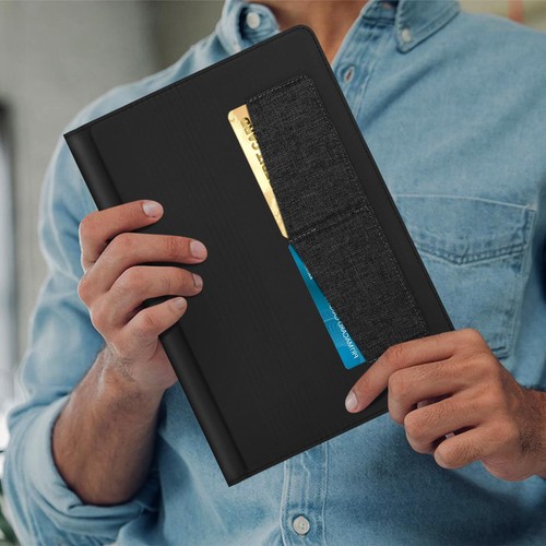 Case for Samsung Galaxy Tab S5e Flip Case with Stand Function and Wallet - Black - Picture 5 of 5