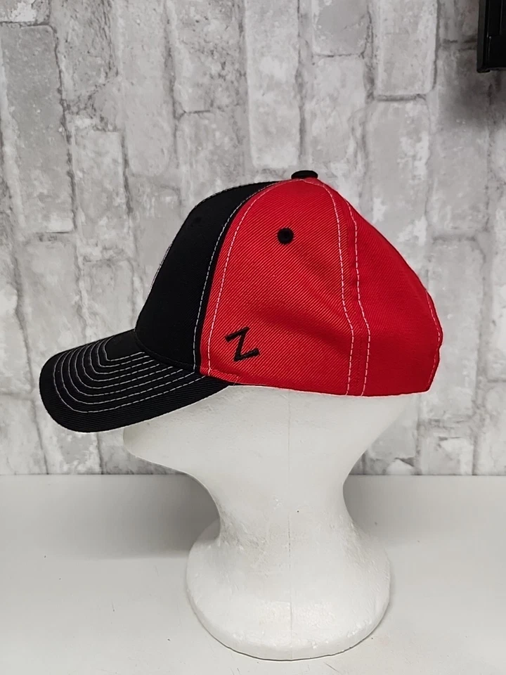 Utah Utes Logo Youth Zephyr Red Zone Snapback Hat - Image 2 of 4