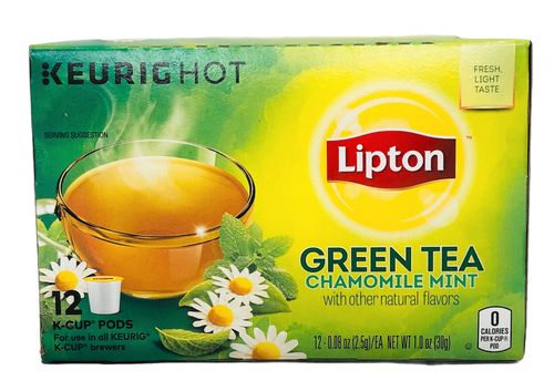 Lipton Green Tea Chamomile Mint Tea 