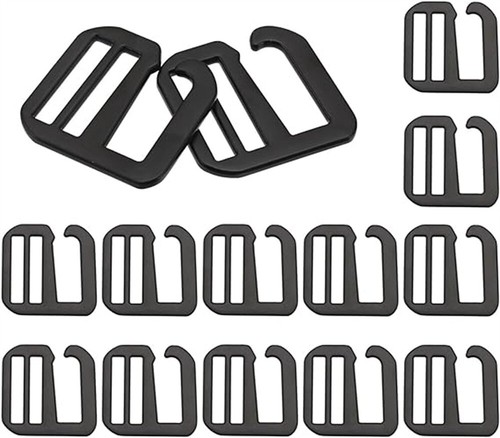 1/5Pcs 25MM Metal G Hook Webbing Buckle for Tactical Backpack Bag-UK - Picture 9 of 26