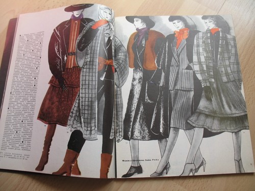 2/1983 Siluett Old Vintage Russian Fashion Magazine - Bild 4 von 12