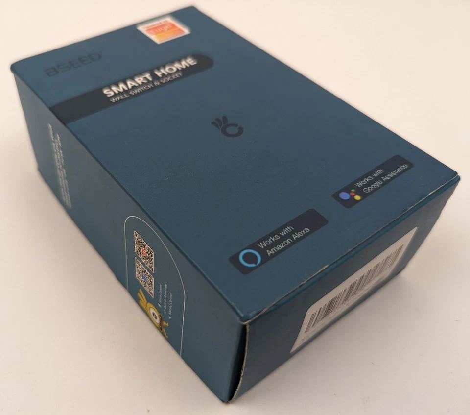 5 BSEED DS-121 Smart Touch Light Wall Switch 1 Gang WiFi Switch 100-240V NEW - Image 4 of 4