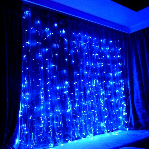 Venta de Verano Seguro Voltaje 200LED/300LED Fairy Principal Accionado Cortina - Bild 4 von 10