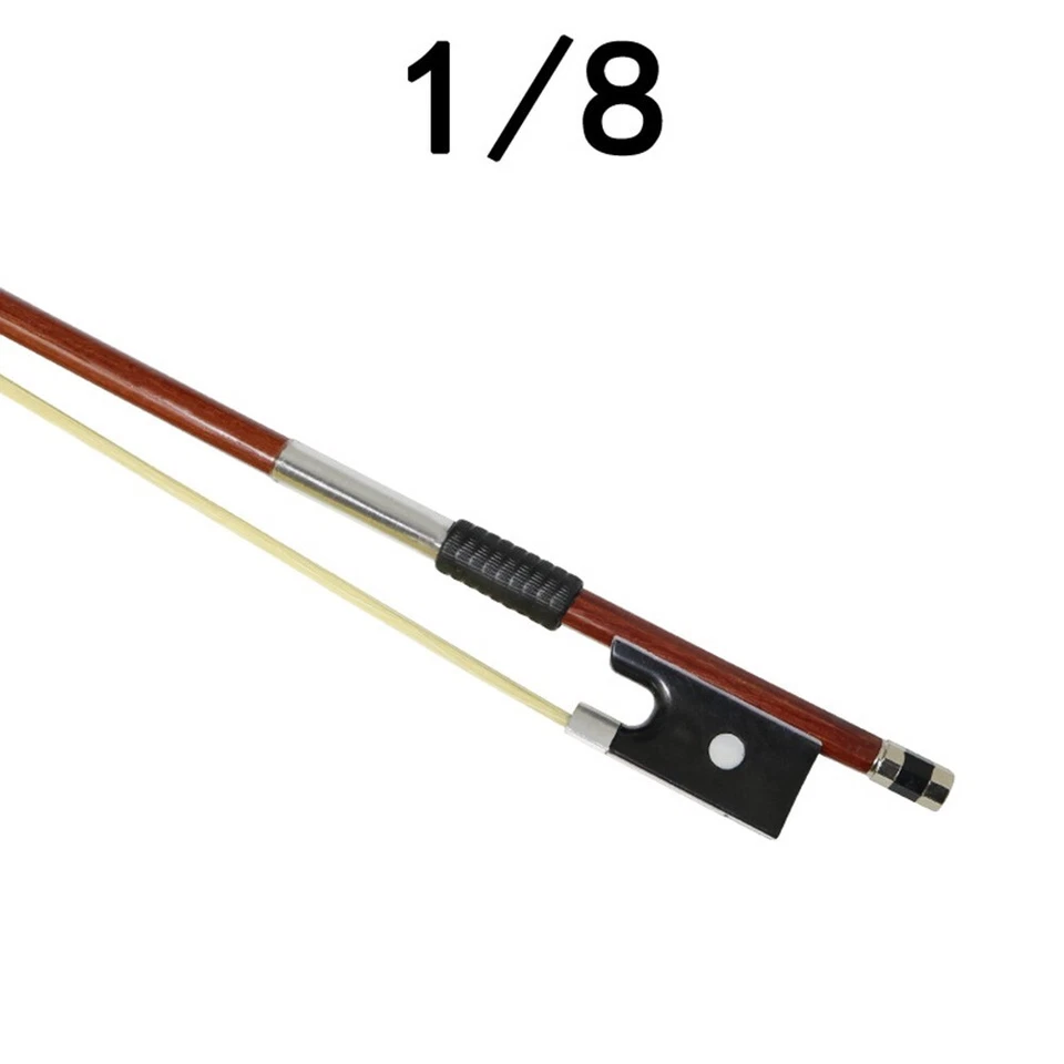 1/4 1/8 1/10 Violin Bow Horsehair Beginner Practice Violins Accessories New - Image 3 of 4