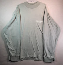 Size M - Fear Of God Essentials Long Sleeve T-Shirt Seafoam - BNWOT