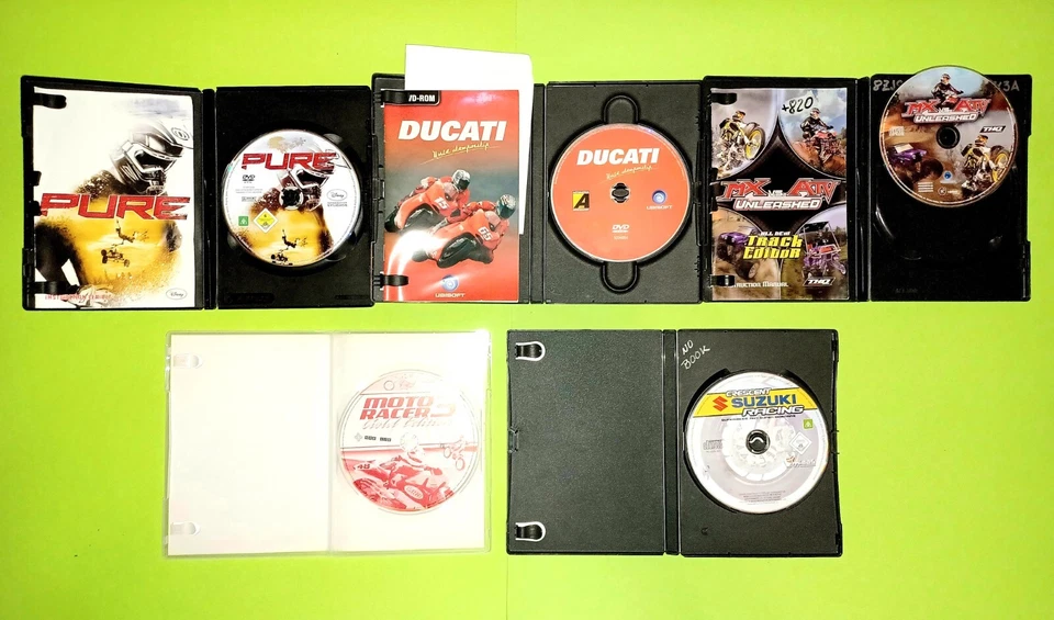 Lot5 Pc Game Pure Ducati MX Vs ATV Unleashed Moto Racer 3 Crescent Suzuki Racing - Image 3 of 3