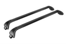 Telescopic Steel Roof Bars for Mercedes Vito box 2014-2024 With Raised Rails