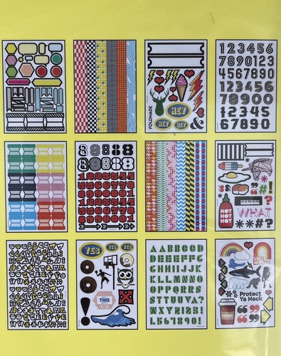 Super MEGA stickers 930 Super Awesome Stickers with Folder NEW - Picture 3 of 10