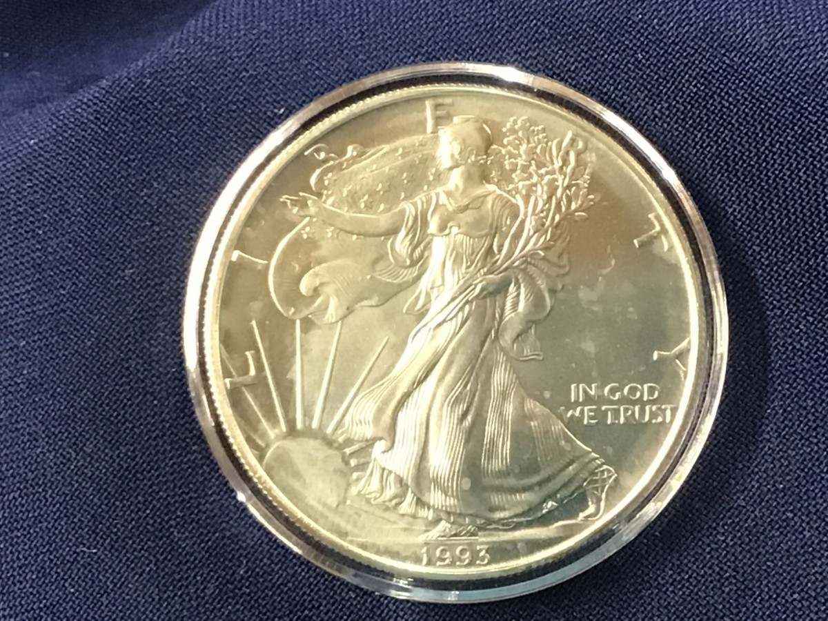 1993 American Silver Eagle Brilliant Uncirculated One Troy Ounce