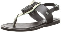 3.5 Uk, Black - Schwarz (999black), Pepe Jeans Gayton Tassels, Women’s Gladiator 3.5 Uk, Black - Schwarz (999black), Pepe Jeans Gayton Tassels, Women’s Gladiator