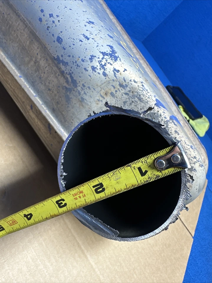 BMW 528I XDRIVE F10 2012-2016 2,0 L silenciador de tubo de escape trasero de gas con punta 119 k OEM Foto 3 de 4