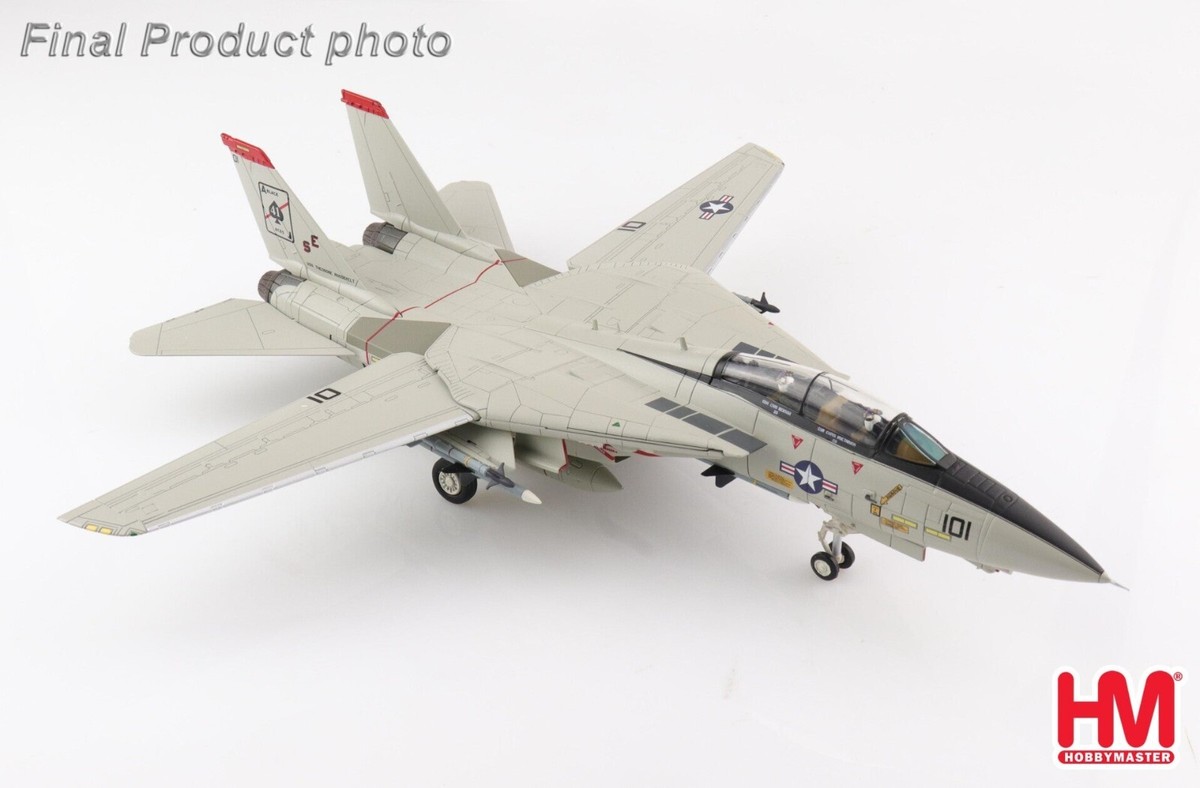 F-14A Tomcat USN VF-41 Black Aces, Queen of Spades, Hobby