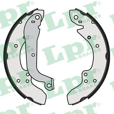 00930 LPR Brake Shoe Set for ,ALFA ROMEO,CITROËN,FIAT,FORD,MULTICAR,PEUGEOT,TALB
