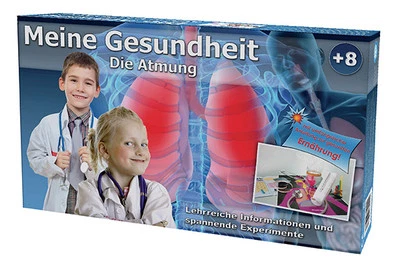 MEDU Kinder Experimentierkasten Atmung Meine Gesundheit Experimente mit Handbuch