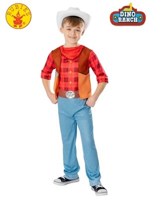 Dino Ranch Jon Costume - Child-Large - Rubies