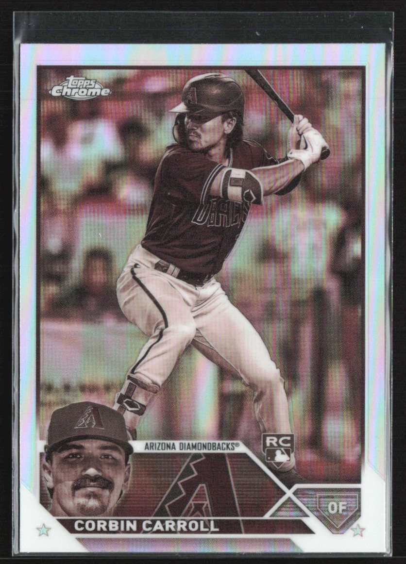 Corbin Carroll 2023 Topps Chrome Sepia Refractor RC #95 Arizona Diamondbacks