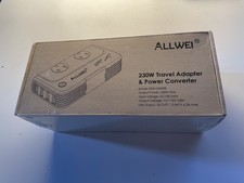 ALLWEI 220V to 110V Travel Voltage Converter us to Europe, Step Down Converter