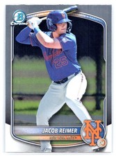 2025 Bowman Draft #BDC-188 Jacob Reimer Chrome