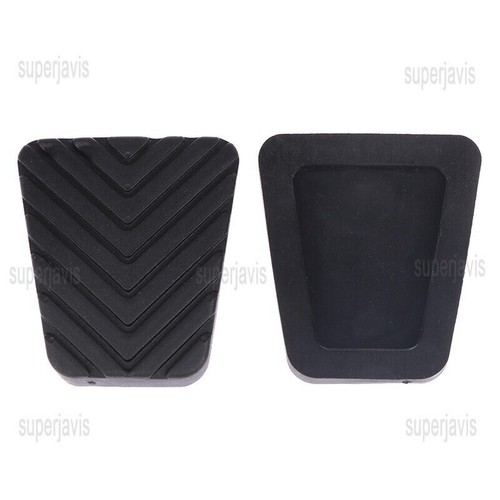 1 Pair Rubber Replacement Brake Clutch Pedal Pads Cover For Mitsubishi Outlander - Picture 4 of 13