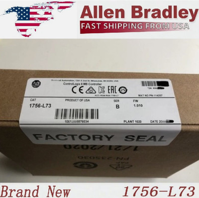 New Sealed NEW PLC AB 1756-L73 /B ControlLogix Logix5573 Processor1756 L73