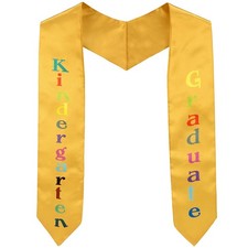 Unisex Kids Preschool Graduation Stole Sash Accessory Class of 2025