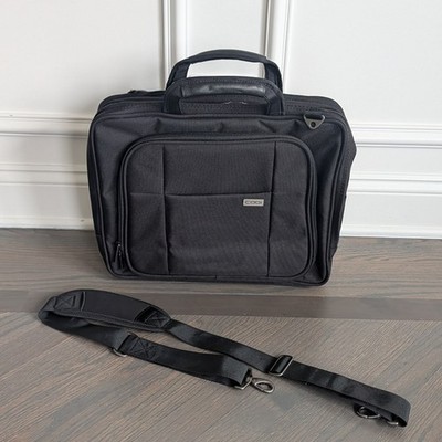 CODi 15.6'' Laptop Case with Trolley Strap & Padded Shoulder Strap - Black