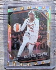 2025 Panini Prizm WNBA #62 Kahleah Copper WNBA Logo Gold Prizms #/10