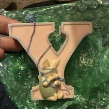 Michel  Company Disney Piglet Winnie the Pooh Classic Pooh Letter Y Figurine