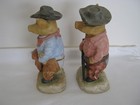 Vintage - 1 Set of 2 Enesco 1980 Pig Tales “Gunfight at Pig Corral” Figurines — photo 6