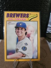 2026 Topps Heritage - Sal Frelick Yellow Color Match #195