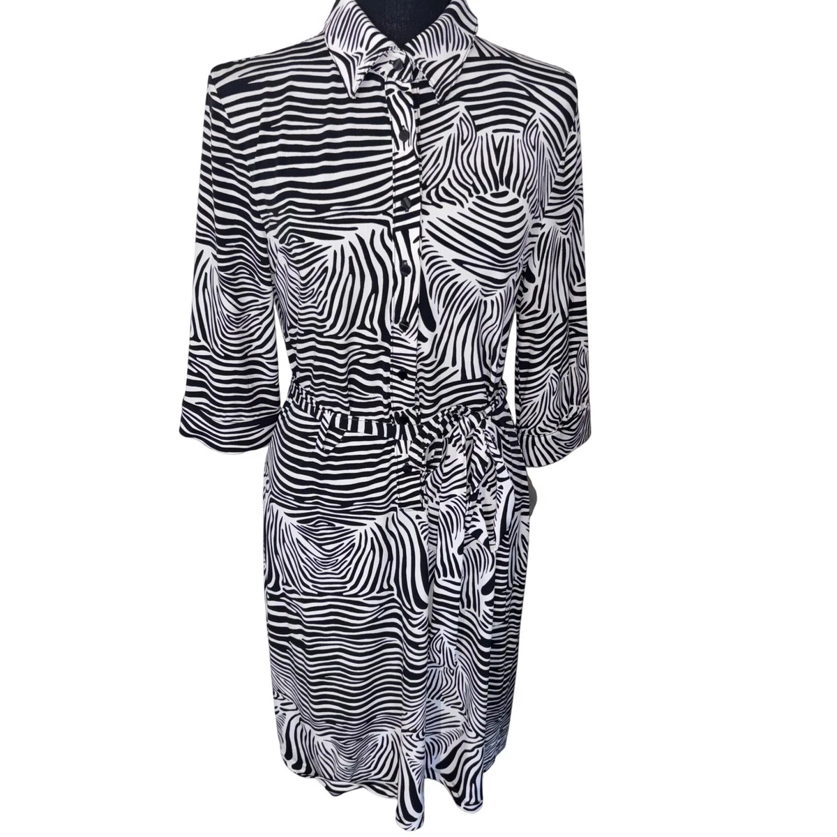 merona shirt dress Soaked in Luxury MERONA - Shirt dress - blue and white stripe/blue