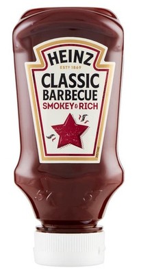 Heinz Salsa Classic Barbecue Smoky&Rich Bbq Soße Sauce Top Down 260g
