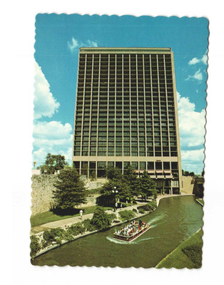 Paseo Del Rio San Antonio TX vintage postcard unposted