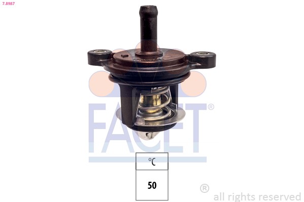 Thermostat moteur FACET 7.8987 boîtier de liquide de refroidissement automobile