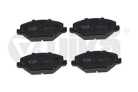 Bremsbelagsatz Scheibenbremse Vika 66981218501 FüR VW Polo 5 602 604 612 614 2
