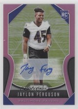 2019 Panini Prizm Rookies Pink Prizm Auto Jaylon Ferguson #379 Auto 1g4r