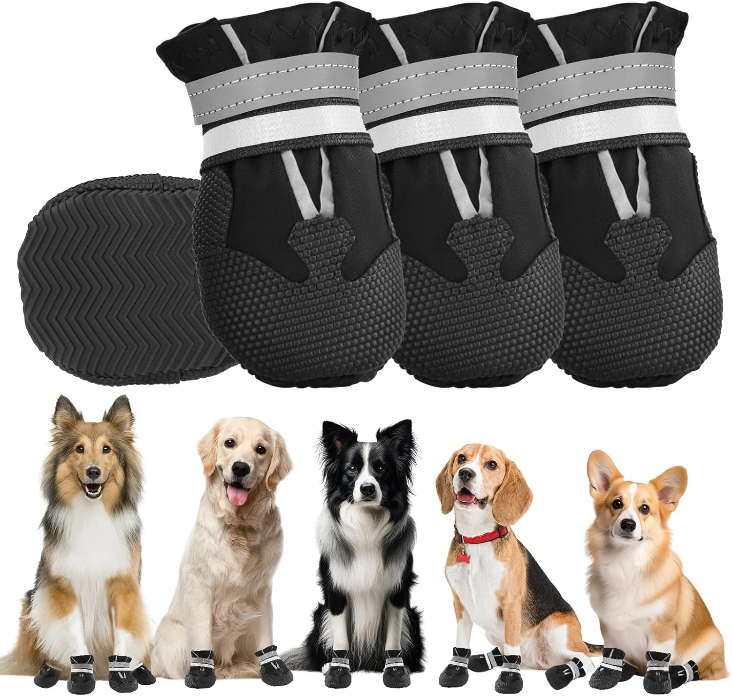 Scarpette per Cani Antiscivolo e Impermeabili - Qualità Garantita