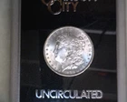 1883-CC  GSA   MORGAN  DOLLAR   IN   BRILLIANT UNCIRCULATED