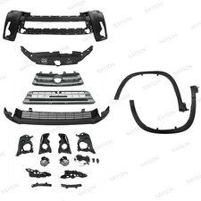 For Highlander 2017-19 Front Bumper Cover,Gri...